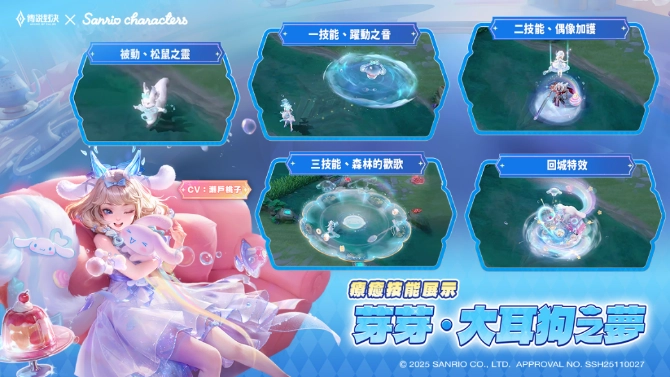 《Garena 傳說對決》與《三麗鷗家族》聯動開啟