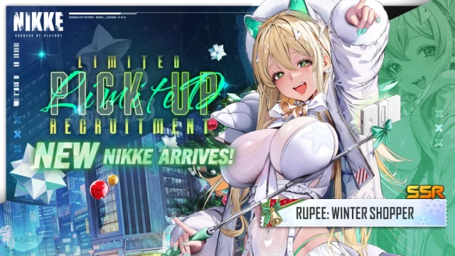 『HƯỚNG DẪN』GODDESS OF VICTORY: NIKKE GIỚI THIỆU RUPEE: WINTER SHOPPER ĐIỂM MẠNH VÀ XÂY DỰNG ĐỘI HÌNH