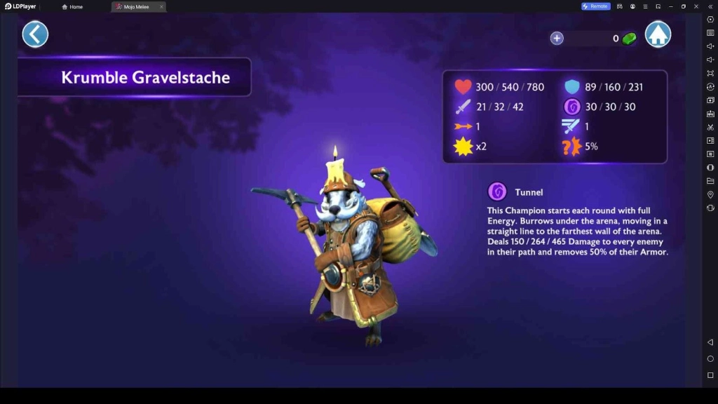 Mojo Melee Champions - Anleitung zur Auswahl der besten Champions