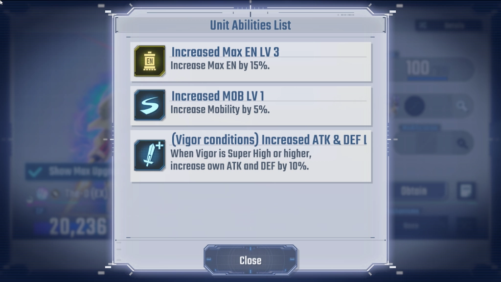 Unit Abilities