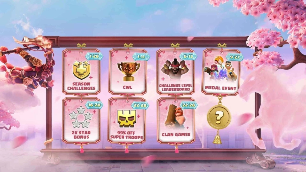 Clash of Clans February Update Schedule