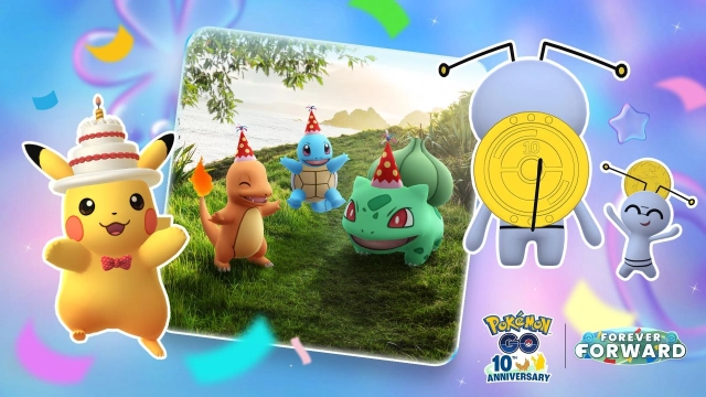 《Pokémon GO》今釋出七月「10週年紀念」活動資訊