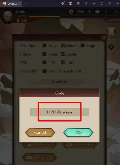 Ultimate Myth Rebirth แจกโค้ด Giftcode อัปเดตเรื่อยๆ พร้อมวิธีกรอก