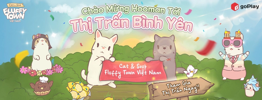 Code Cats & Soup: Fluffy Town và hướng dẫn cách nhập