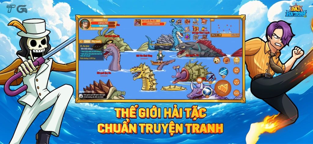 Full bộ code Đại Hải Trình: King of sea - Hướng dẫn cách nhập chi tiết