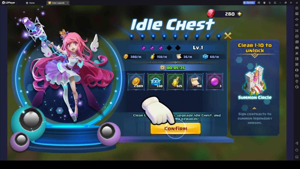 Idle Chest for Amazing Rewards Idle Chest for Amazing Rewards