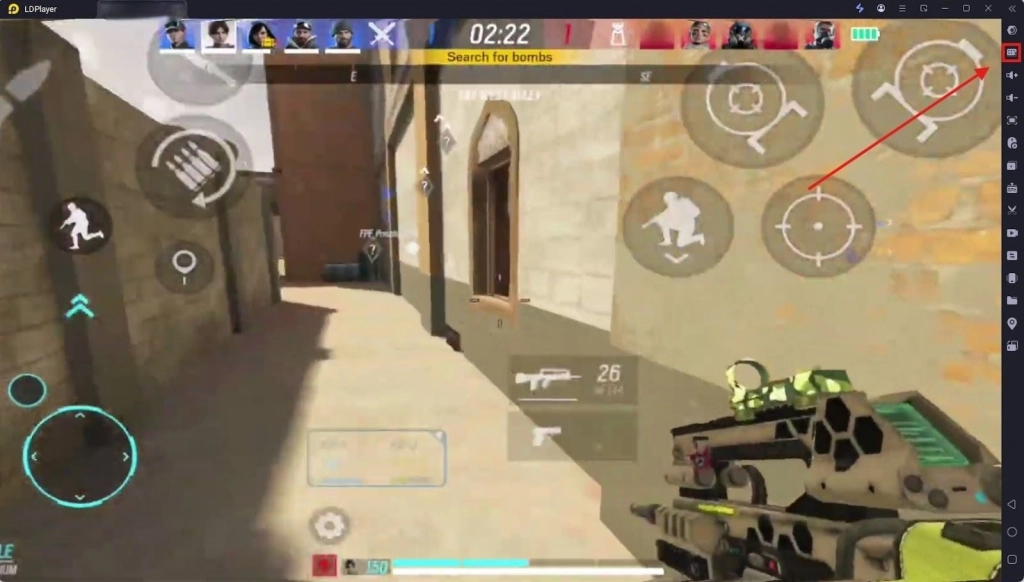 Key Mapping Setup for Rainbow Six Mobile