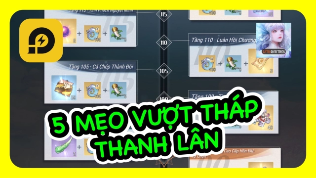 『HƯỚNG DẪN』Revelation - Thiên Dụ VNG: 5 Mẹo Vượt Ải Thanh Lân Vượt Cấp.