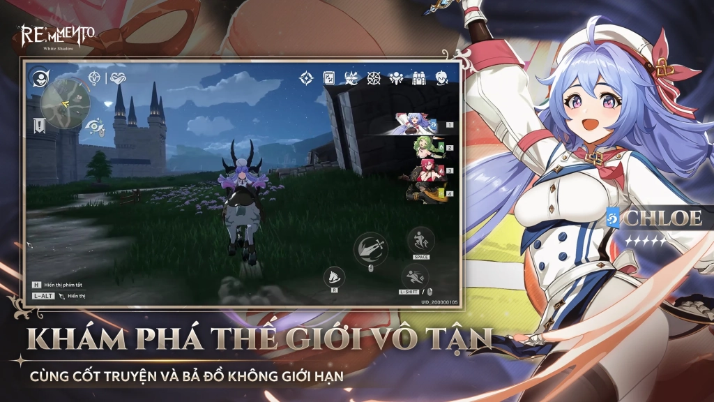 Full bộ code Rememento: White Shadow - Hướng dẫn cách nhập chi tiết