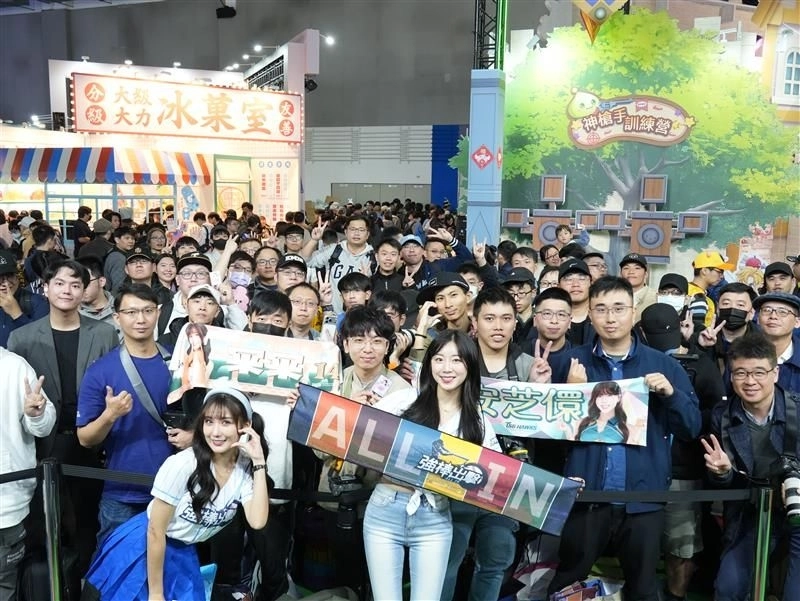 《強棒出擊：ALL IN》TGS 花絮 啦啦隊近距離互動嗨翻全場ALL IN 盃決賽名場面連發
