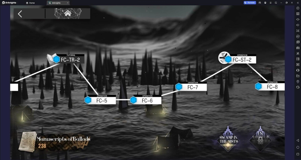 Arknights What The Firelight Casts Side Story Guide