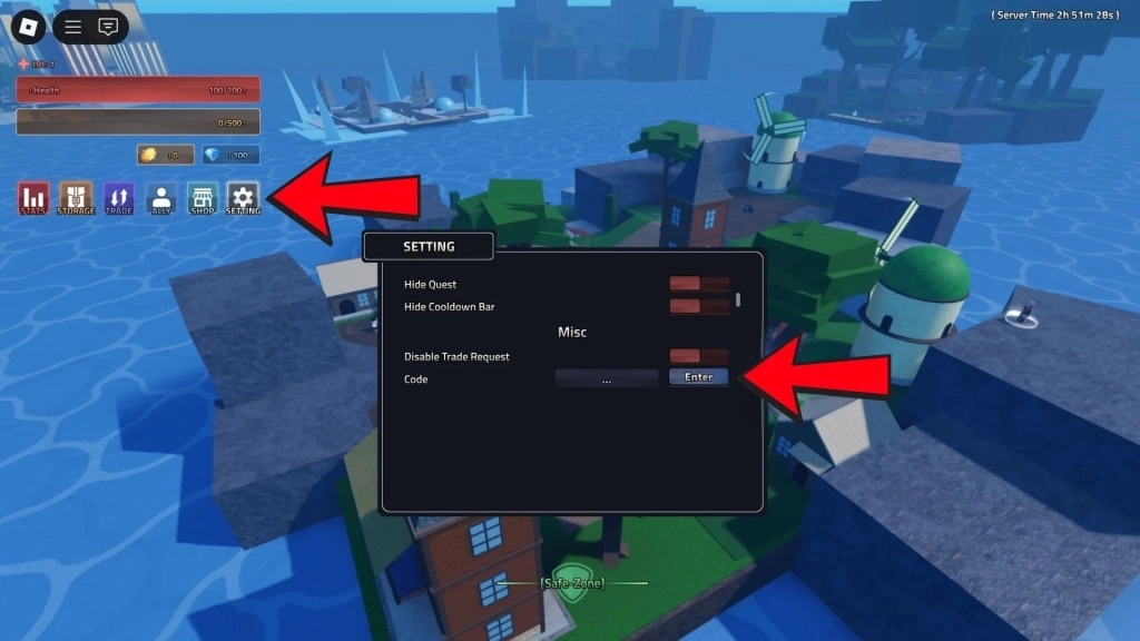 Redeeming Process for Rogue Piece codes Redeeming Process for Rogue Piece codes