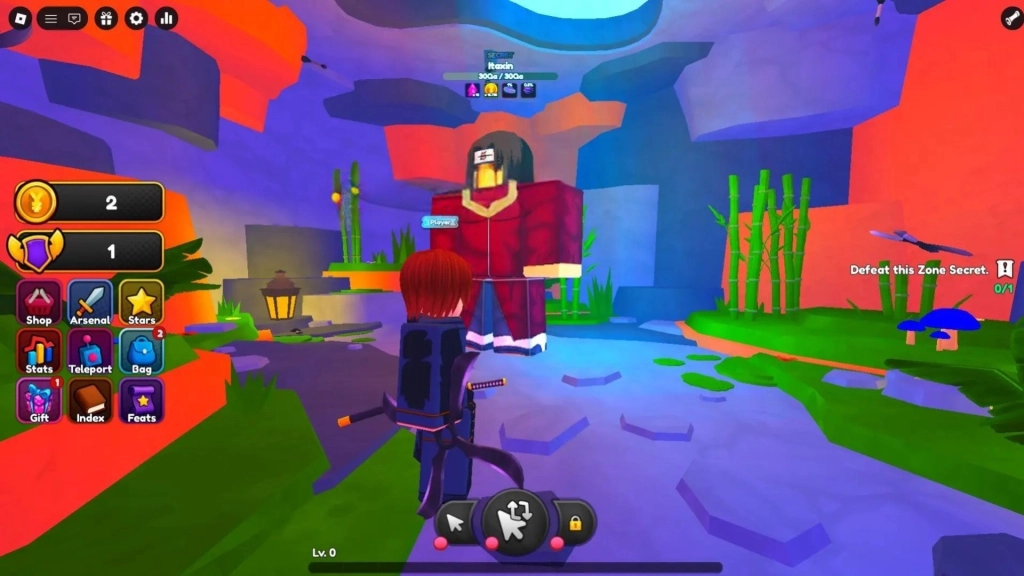 Anime Weapons Secret Boss Locations and Drops: Itachi Boss