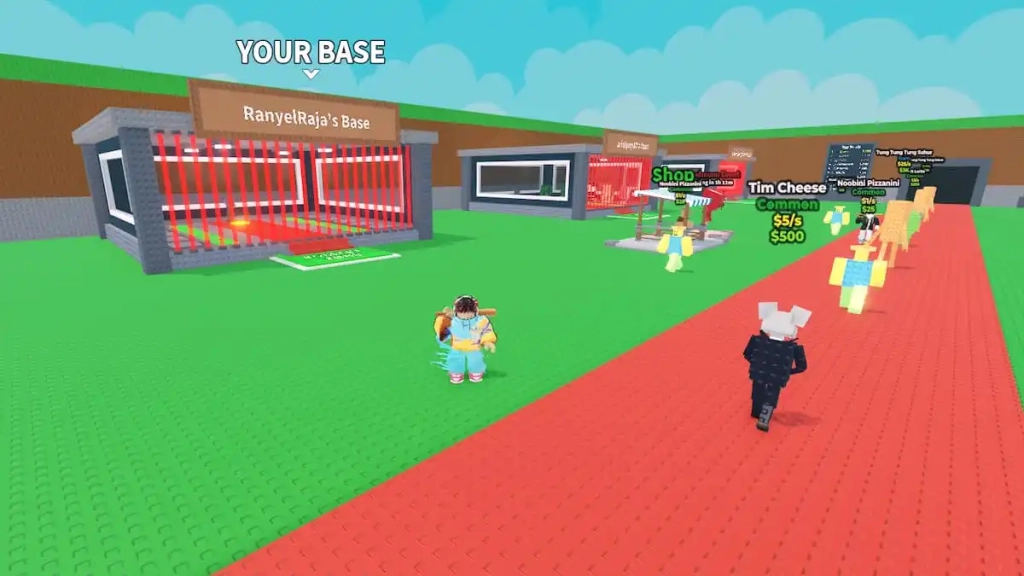 Roblox Steal a Brainrot วิธีใช้เครื่อง Rainbow Machine
