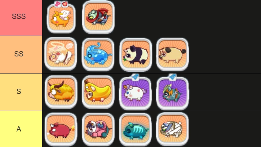 แฮปปี้คนเลี้ยงหมู Mobile แนะนำ TierList หมู่ตัวไหนเก่ง เทคนิคการผสมให้ได้ 5 ดาว