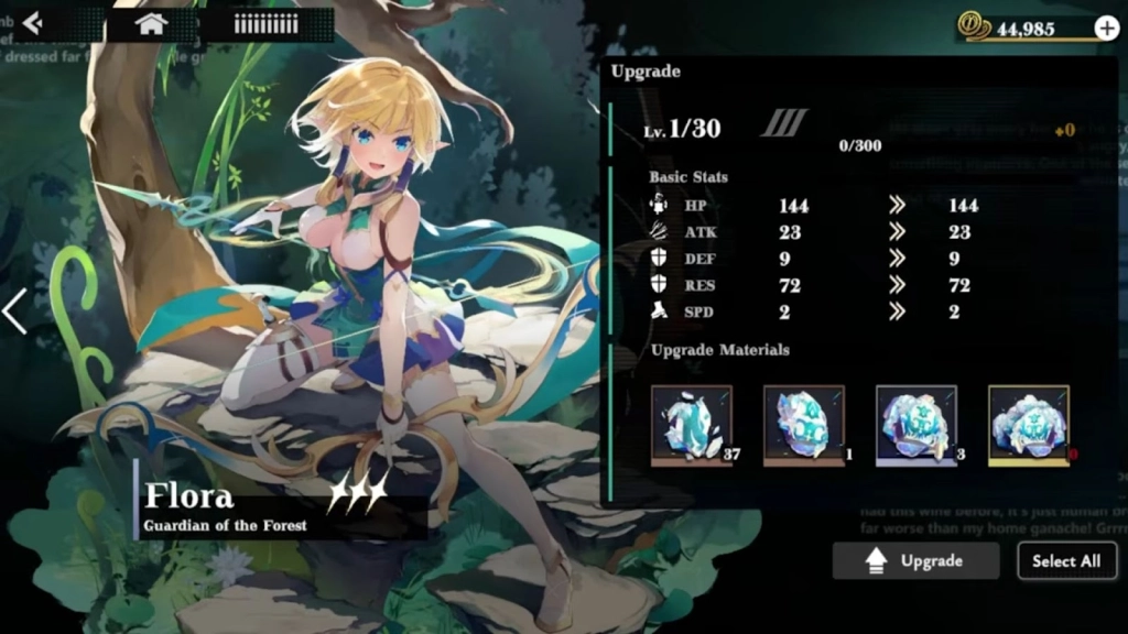 C Rank Characters