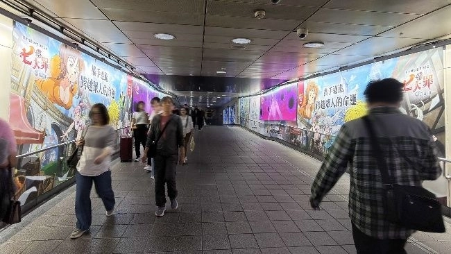 《七大罪：Origin》啟動大規模全球戶外宣傳 台灣西門町地標同步曝光