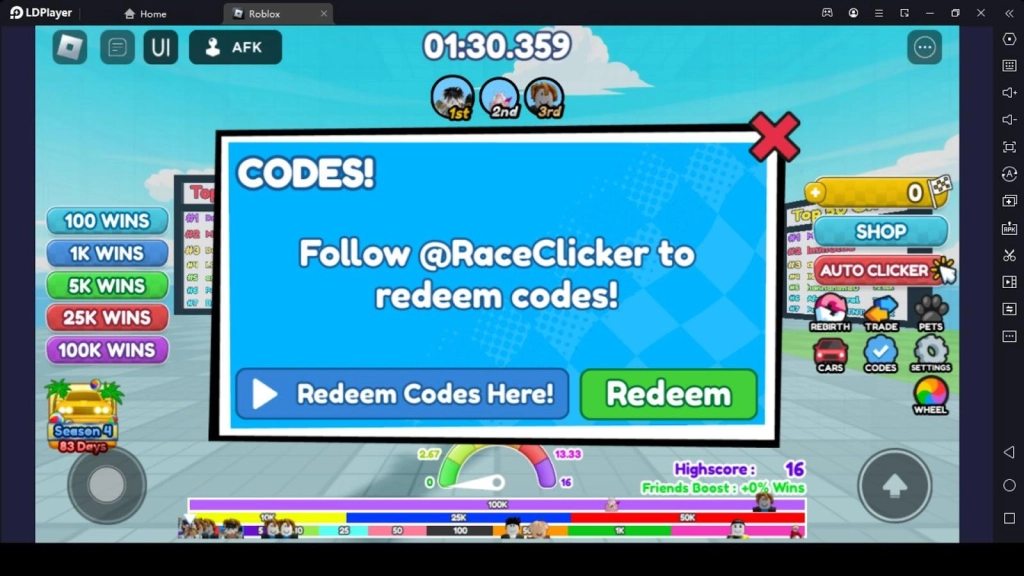 Race Clicker Codes: Unlocking Rewards and Dominating the Race!  - 2025 May