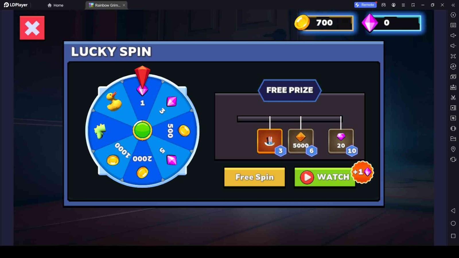 Lucky Spin for Freebies