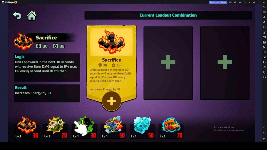 Select the Best Loadouts to Be Used in the Battles Select the Best Loadouts to Be Used in the Battles