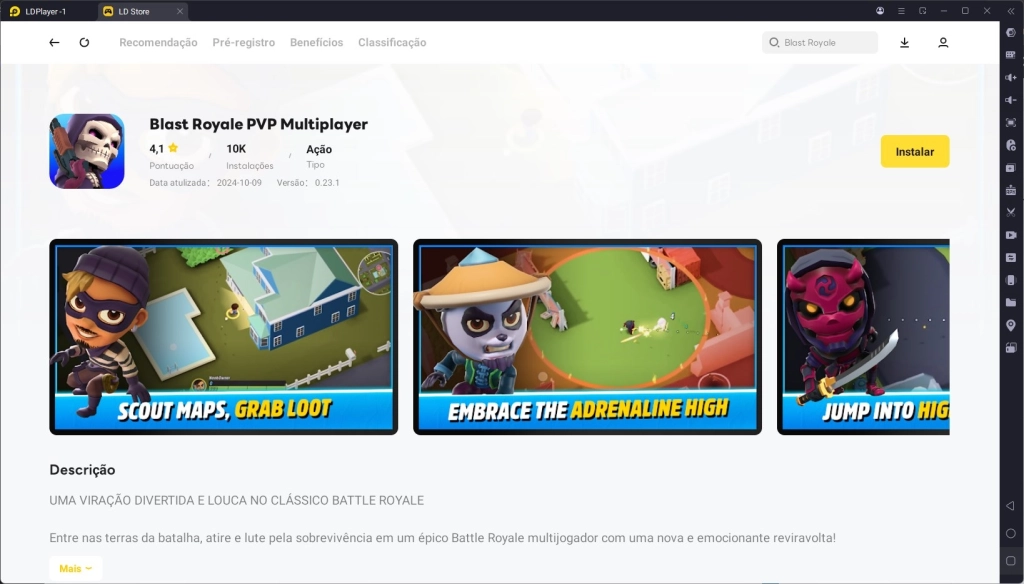 Blast Royale no computador: veja como jogar em uma tela maior