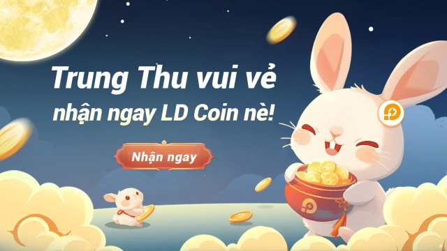 Vui tết Trung Thu, đăng ký vào game nhận LD Coin free!
