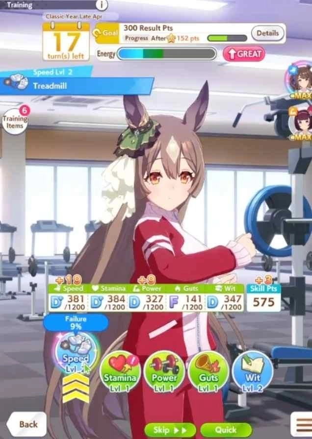 Recommended Stats for Satono Diamond