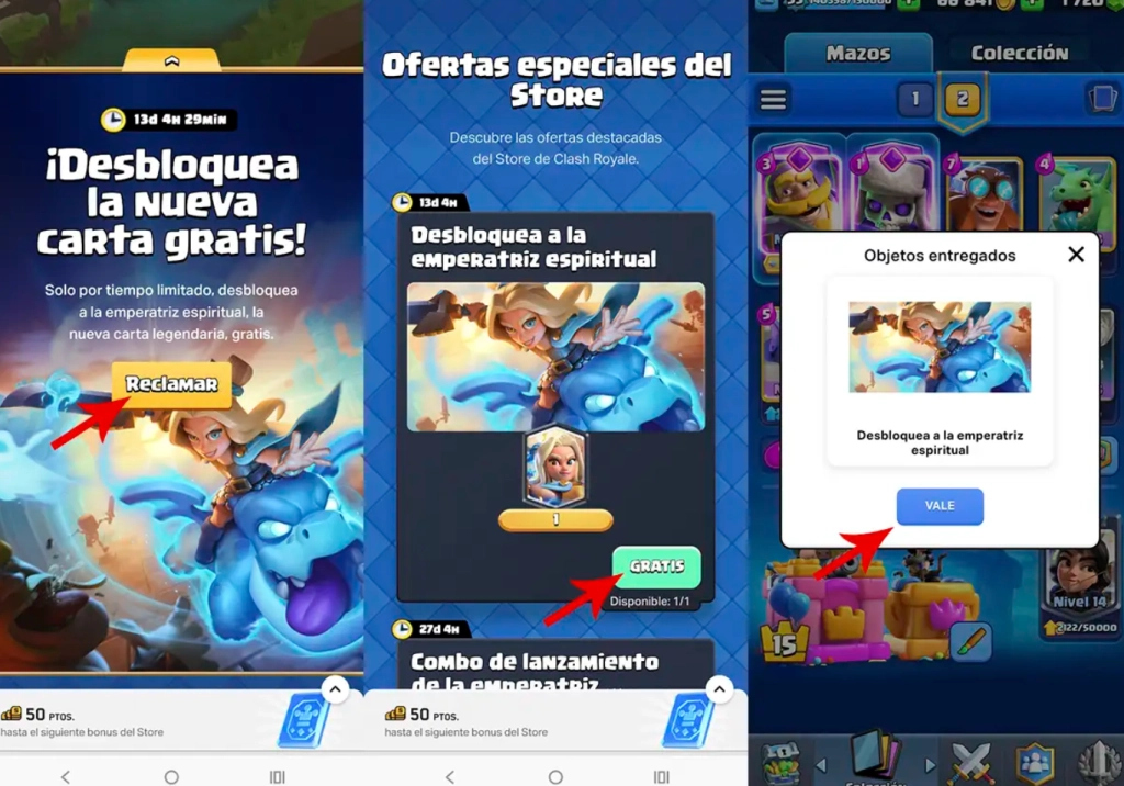 Emperatriz Espiritual en Clash Royale