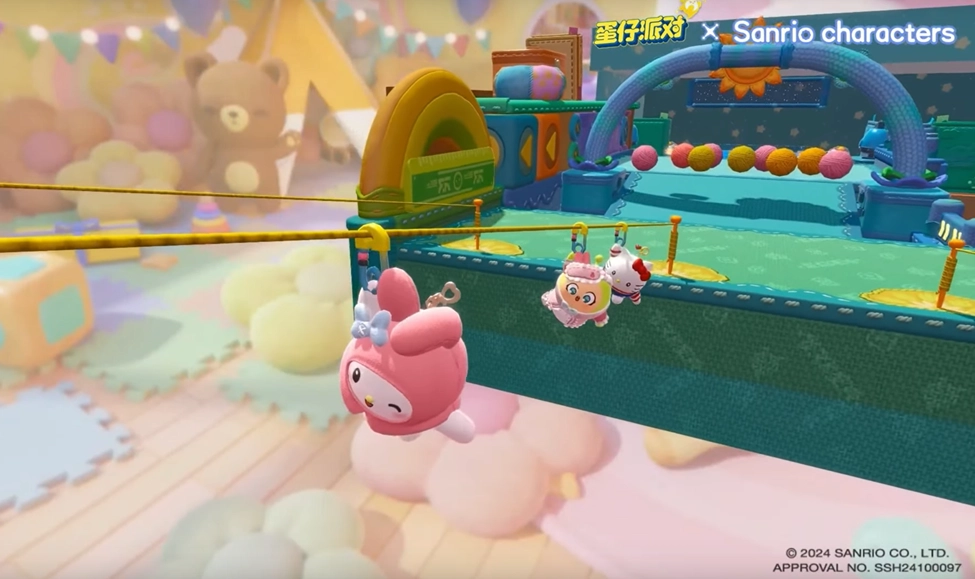 Eggy Party X Personajes de Sanrio — Descubre cómo jugarlo