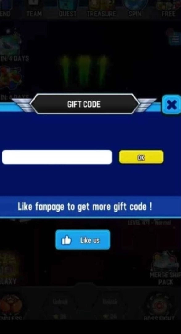How to Redeem Codes in Space Shooter: Galaxy Attack