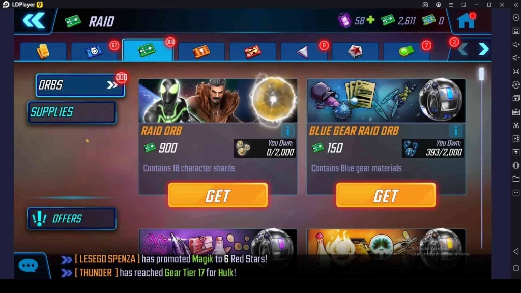 Raid Store Farming