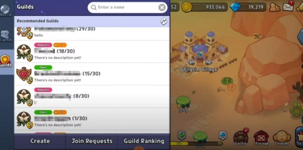 Joining a new Guild