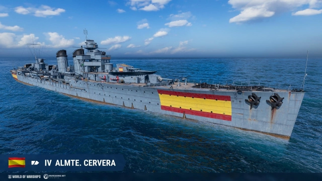 《戰艦世界》釋出12.6版本更新 全新西班牙巡洋艦進入搶先體驗階段