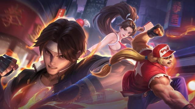 A colaboração de King of Fighters 97 e Mobile Legends: Bang Bang já está disponível!