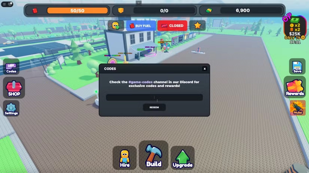 How to Redeem Codes in Gas Station Simulator