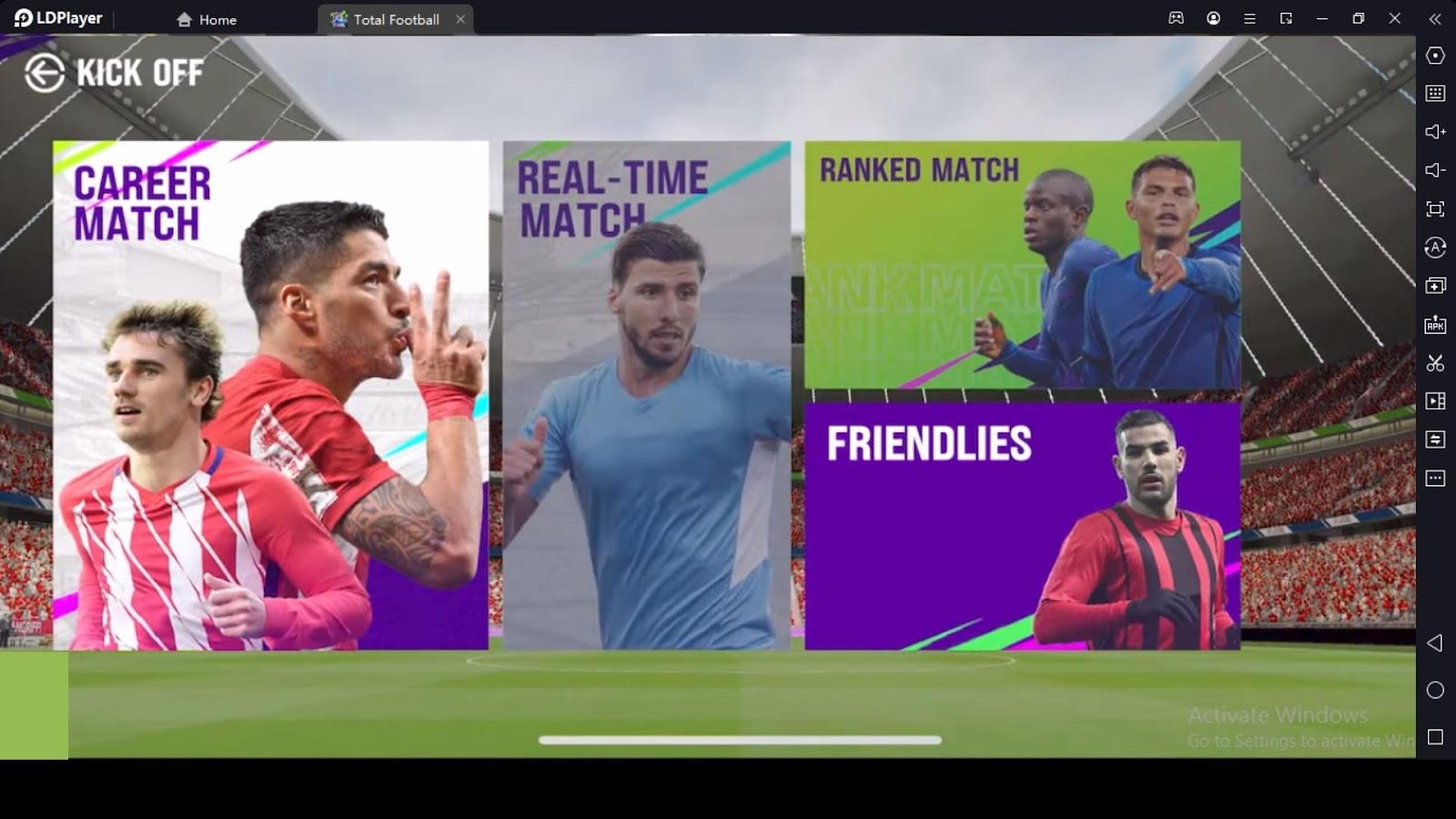 Total Football Beginner Guide for Match Modes