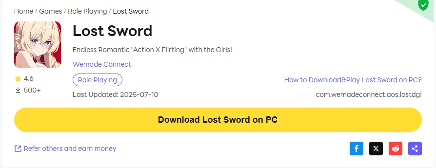 How to Download and Play Lost Sword on PC - Beginners Guide