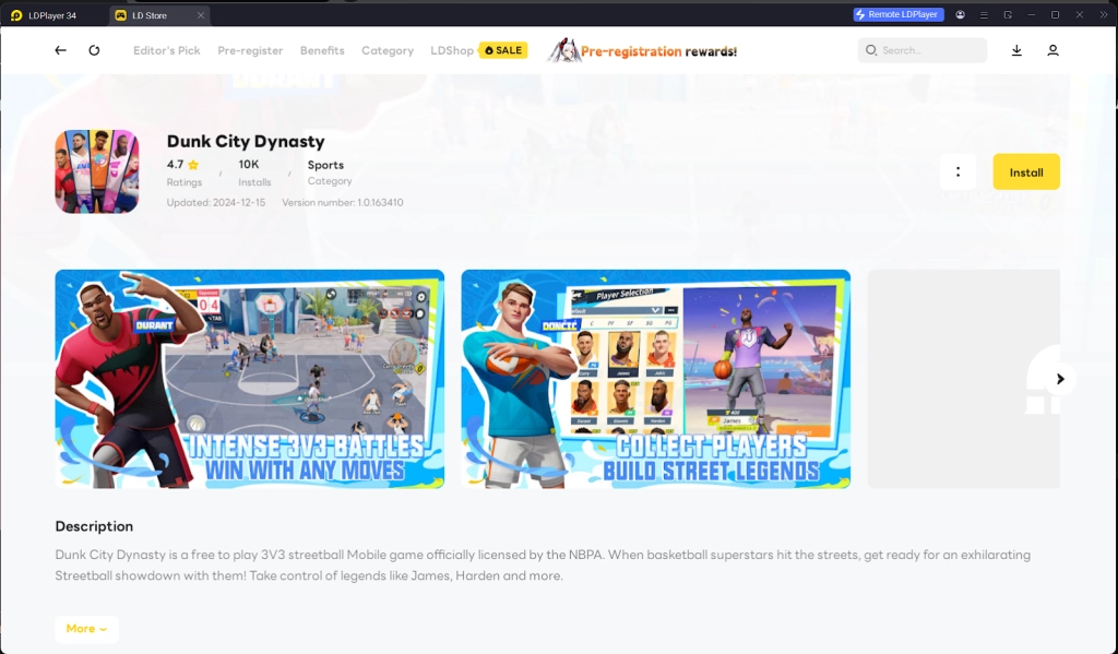 How to Download and Play Dunk City Dynasty on PC - Beginners Guide