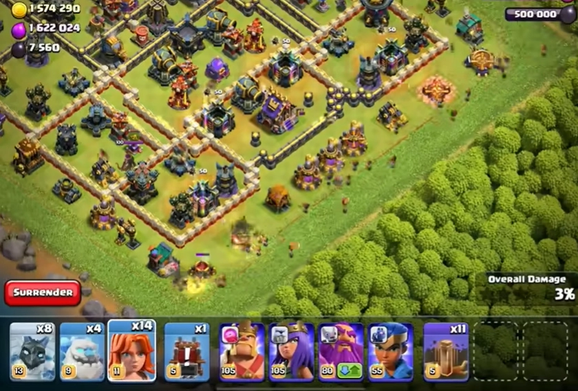 Temporary Troops & Spells Breakdown