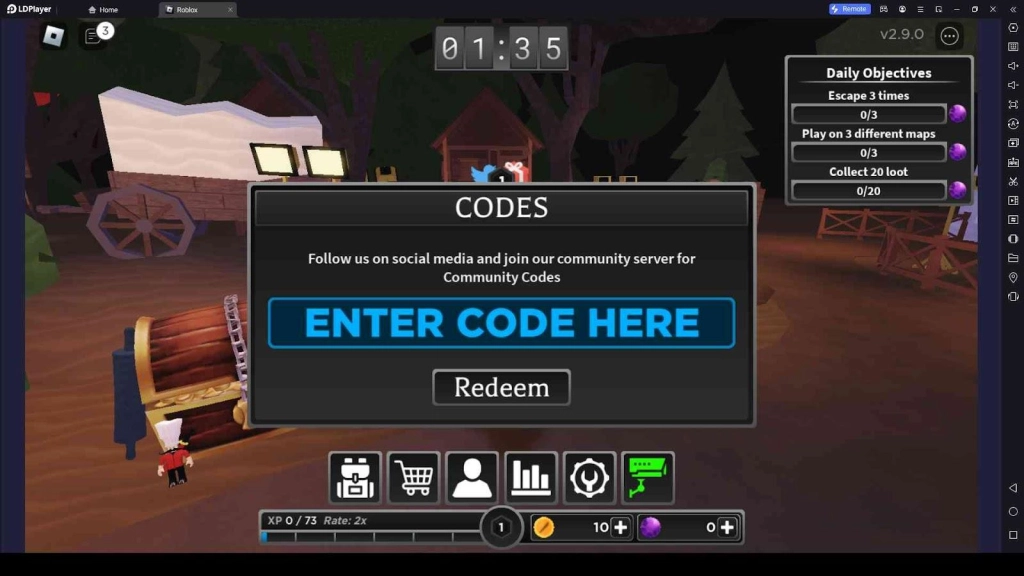 Roblox Survive the Killer Codes: Escape the Pursuer - 2025 March
