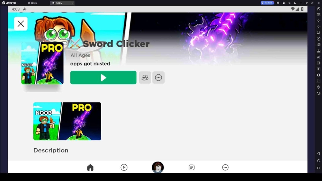Playing Sword Clicker with LDPlayer Playing Sword Clicker with LDPlayer