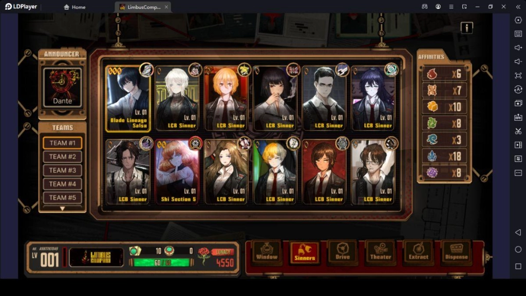 Choose the Best Sinners for Battles Choose the Best Sinners for Battles