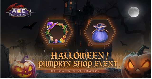 Ace Defender Halloween Top-up Event