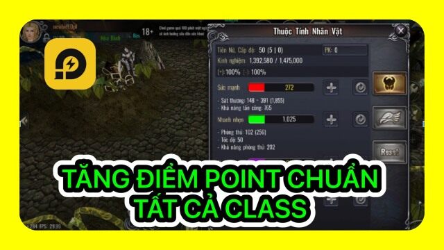 Huyền Thoại Tarkan Mobile: Hướng Dẫn Tăng Điểm Chuẩn Cho Tất Cả Class
