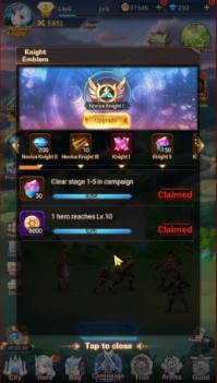 Upgrade Your Knight Emblem 