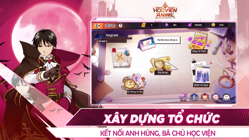 Full bộ code Học Viện Anime: Legend - Hướng dẫn cách nhập chi tiết
