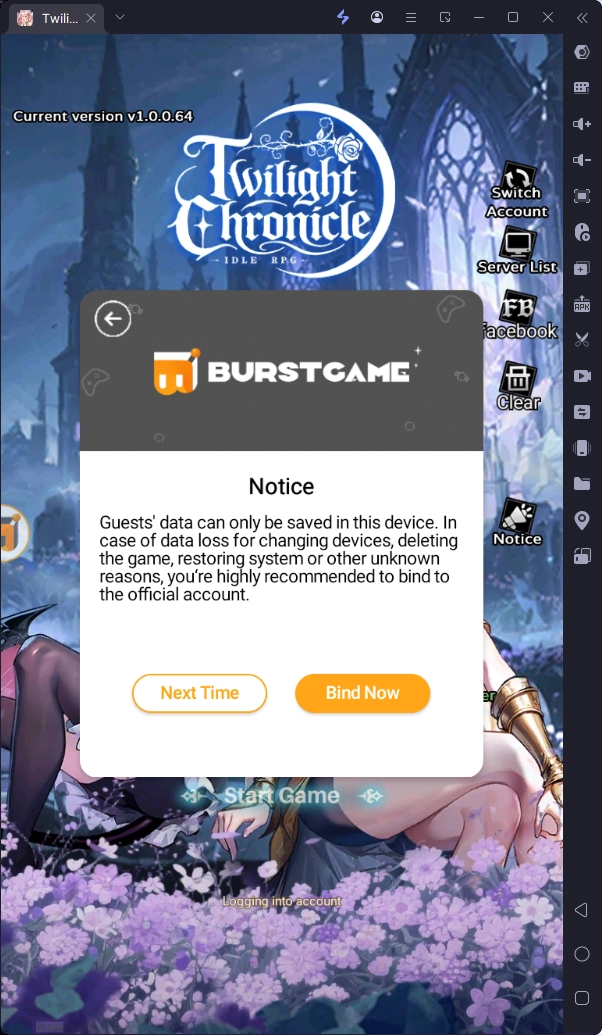 How to Reroll in Twilight Chronicle: Idle RPG How to Reroll in Twilight Chronicle: Idle RPG