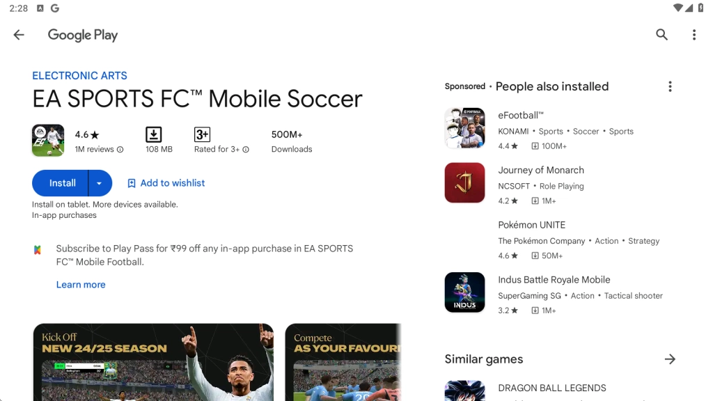 How to Download and Play EA SPORTS FC™ Mobile Soccer on PC in 2 Steps