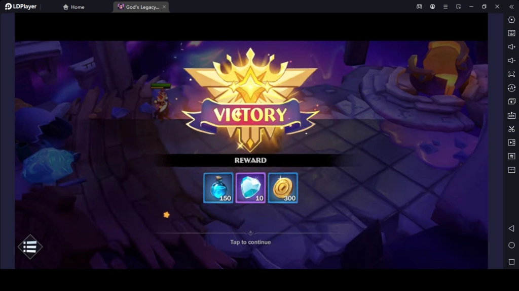 Idle Rewards in God's Legacy: Alchemist Gameplay