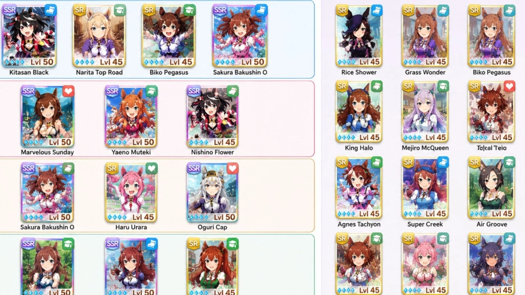 Recommended Support Cards for Leo Cup Recommended Support Cards for Leo Cup